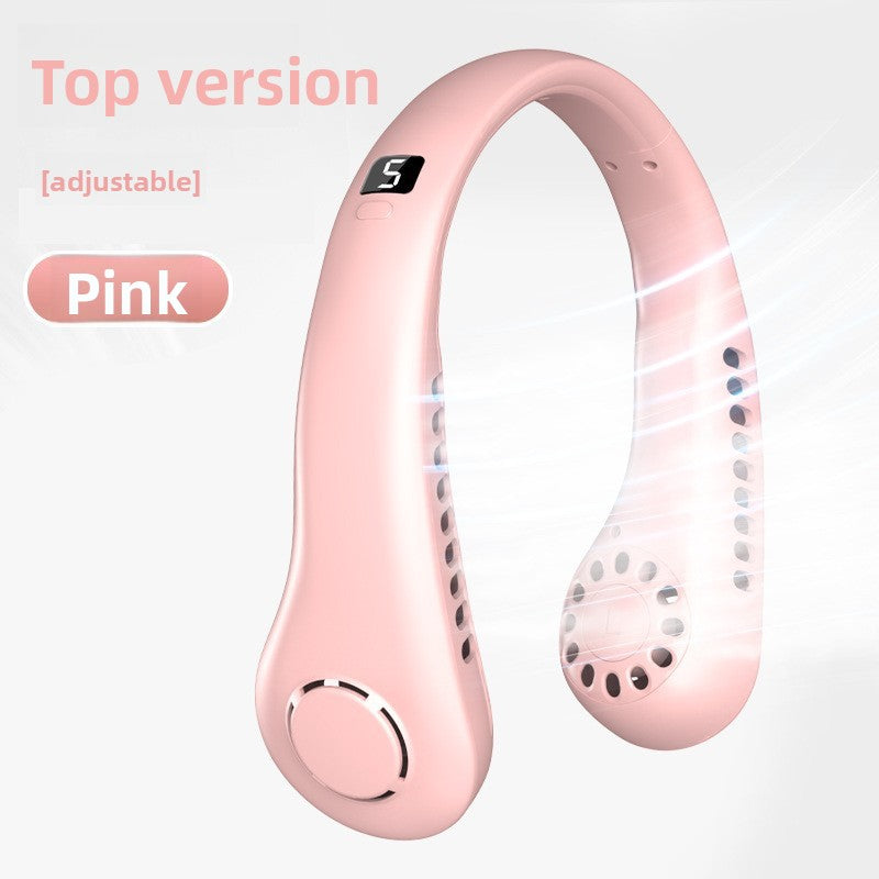 Portable Bladeless Neck Fan with USB Charging