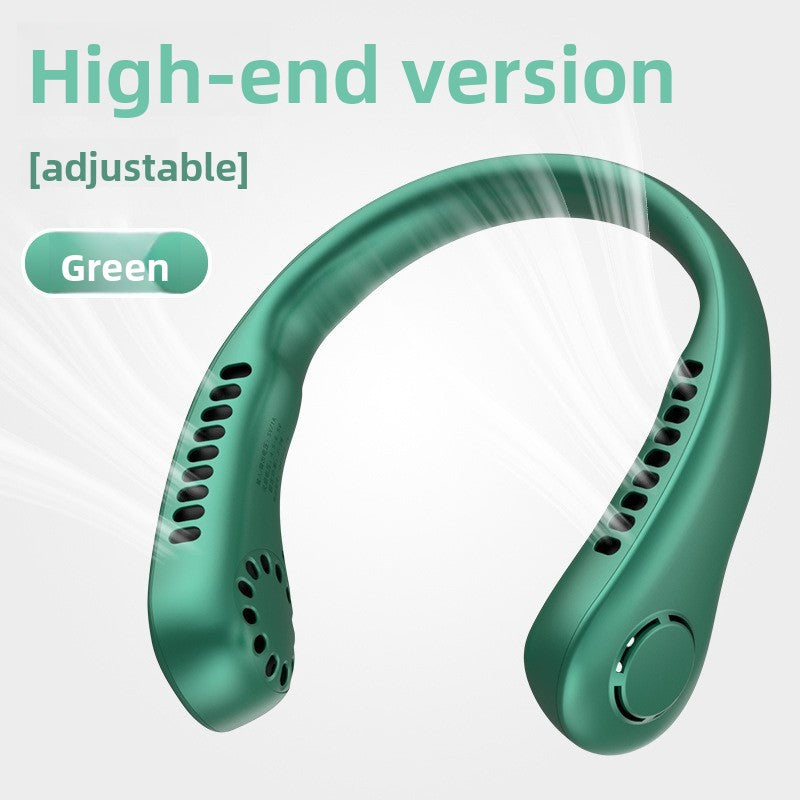 Portable Bladeless Neck Fan with USB Charging