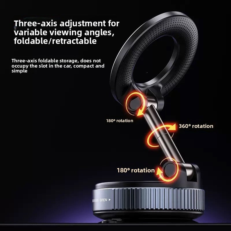 Magnetic Phone Holder with 360 Rotation