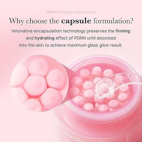 Moisturizing Collagen Face Cream Capsules