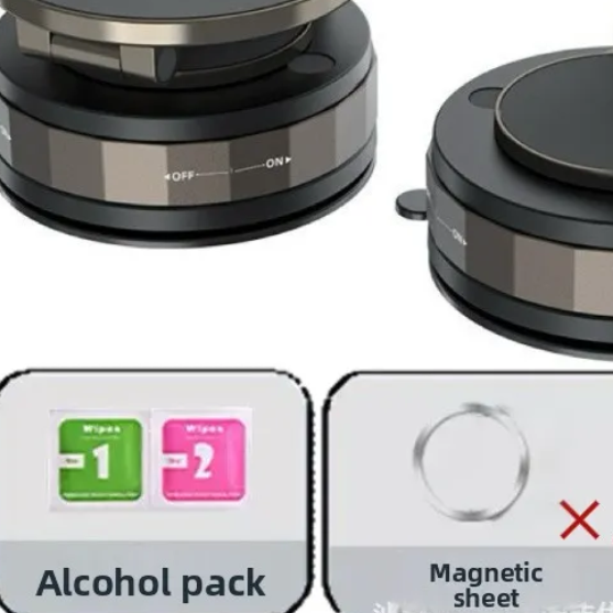 Magnetic Phone Holder with 360 Rotation