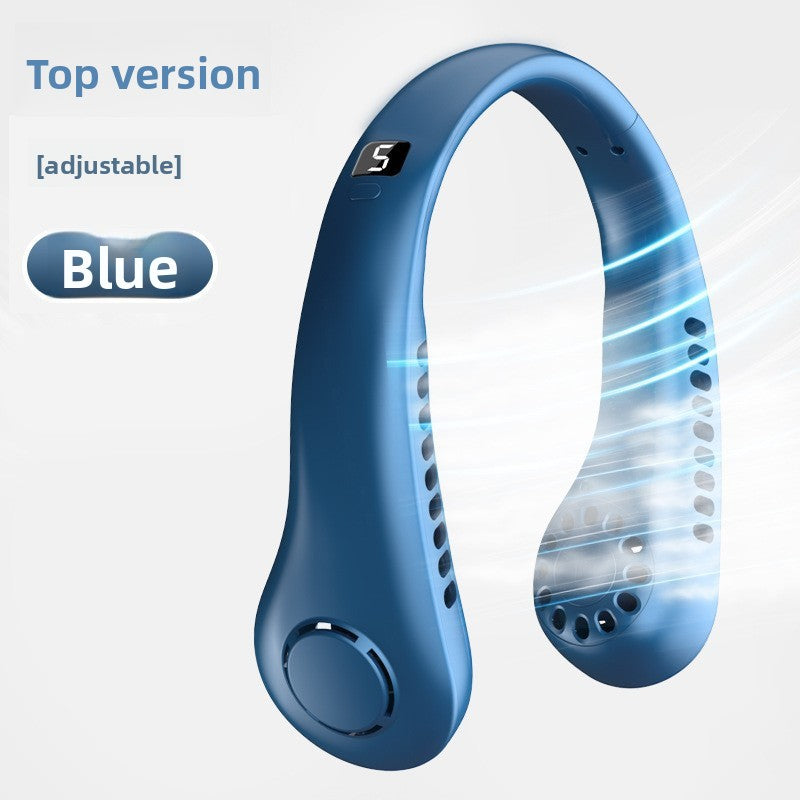Portable Bladeless Neck Fan with USB Charging