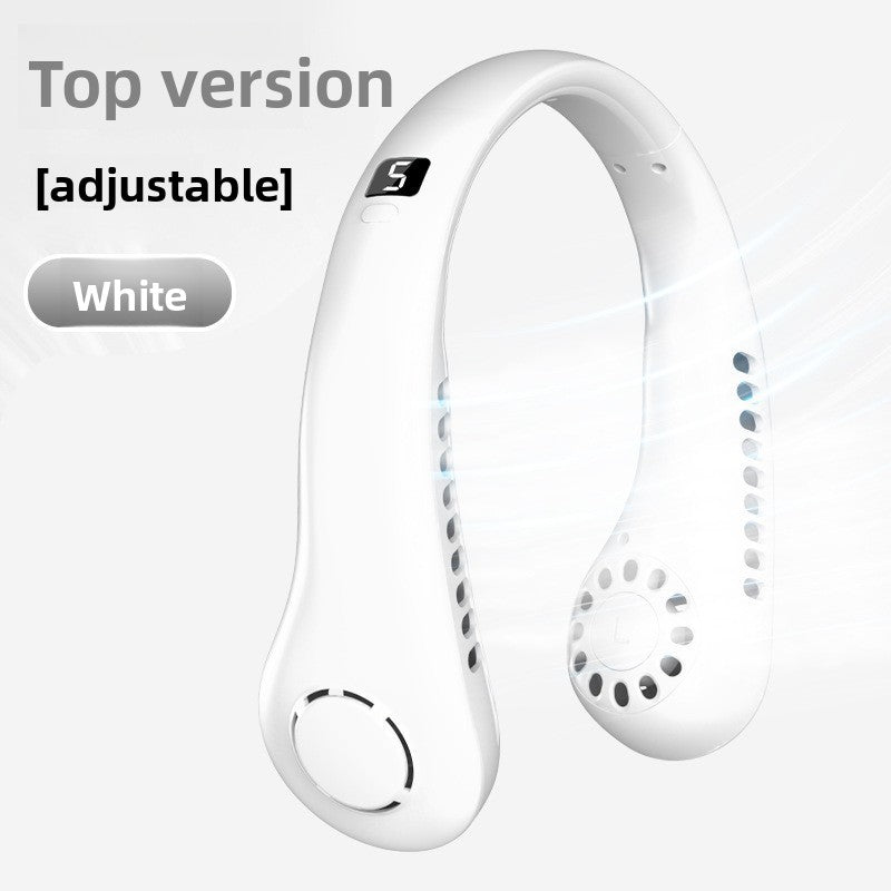 Portable Bladeless Neck Fan with USB Charging