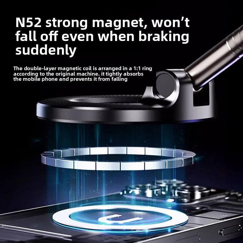 Magnetic Phone Holder with 360 Rotation