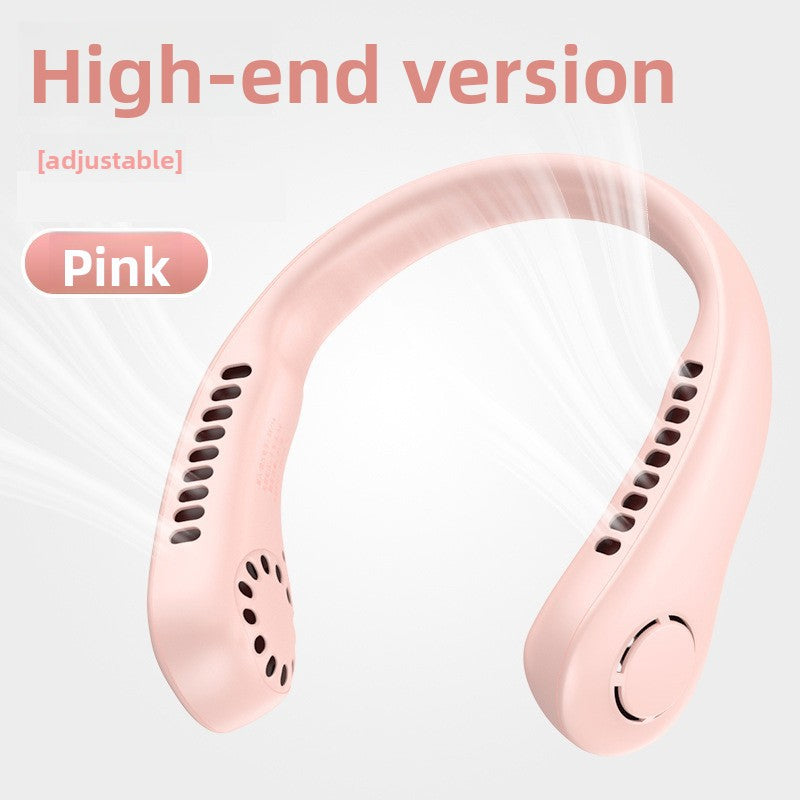 Portable Bladeless Neck Fan with USB Charging