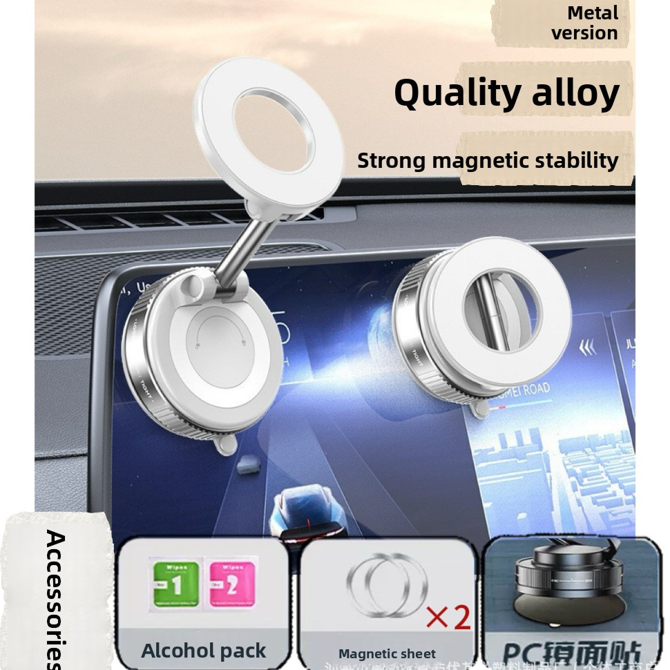 Magnetic Phone Holder with 360 Rotation